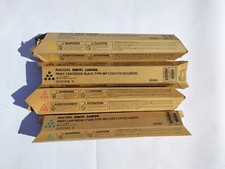4 Pack Ricoh Savin Lanier Toner C2551 Magenta Black Yellow Cyan Set Sealed picture