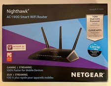 NETGEAR Nighthawk AC1900 Smart WiFi Router R7000 Dual Core Processor NOB picture