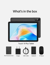 Pritom Tronpad L10 10.1” Android 14 Tablet & Accessories GPS 4GB RAM + 128GB ROM picture