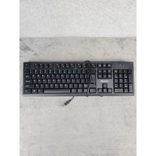 Verbatim 70734 Wired USB Keyboard Full Size Black Multimedia Keys Numeric Pad picture