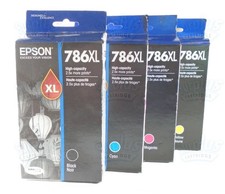 4PK Genuine Epson 786XL Black & 786XL Color WF4640 WF5110 WF5690 picture