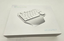 Delux Digital Mechanical Designer Keyboard/ Keypad, Backlit/ Smart Knob Silver picture