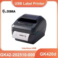 Zebra GK420d Direct Thermal Label Printer USB GK42-202510-000 picture