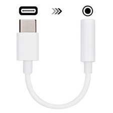 Advanced USB-C to 3.5mm Female Aux Microphone Connector Cable for Type C Devices picture