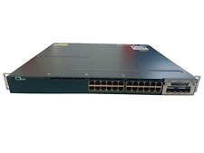 WS-C3560X-24P-S Cisco Catalyst 3560-X V07 24-port Rack Eared GbE Switch | Works picture