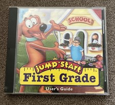 Jump Start 1st Grade Classic Version PC Windows/Mac CD-ROM Rare Game Tested picture