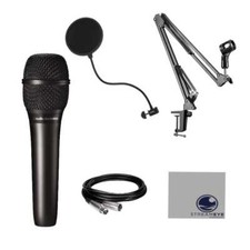Audio-Technica AT2010 with StreamEye Boomarm and accessories picture