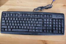VINTAGE AOPEN BLACK KEYBOARD picture