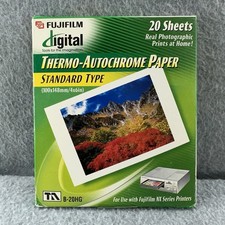 Fujifilm NX Photo Printer Paper Lot Thermo Autochrome 4x6in 20 Sheets FB-20HG-U picture