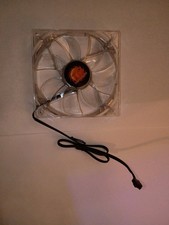 ThermalTake Rosewell TT-1225 RED Light-Up LED 120mm Quiet PC Fan 3pin 12V 0.18A picture