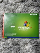Vintage Microsoft Windows XP Home Edition Dell - Version 2002 - Factory Sealed picture