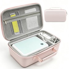 Hard Storage Case Fits YOTON 4x6 Inch HPRT CP4000l Photo Printer Pink Bag picture