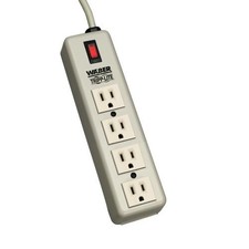 Tripp Lite Waber Industrial Power Strip 4 outlets 6' Cord 5-15P (4SPDX) picture