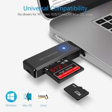 USB 3.0 Multi Card Reader SD Micro SD TF HC XC Adapter 1TB picture