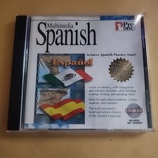Multimedia Spanish 1  [CD-ROM] Multimedia Espanol Learning Educational picture
