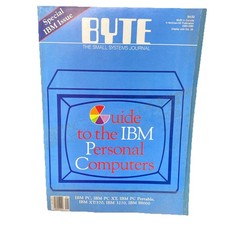 Vintage BYTE The Small Systems Journal Special Issue Guide To The IBM PCs  picture