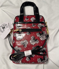 New Authentic Original Disney Parks Tablet Case 7x5x5 Red Mini Mouse Flowers picture
