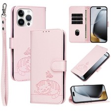 Flip Cat Butterfly Card Wallet Cover Case For A27 A57 A37 A17 A06 A25 A54 A16 picture