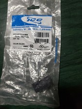 ICC MODULE, COUPLER, CAT 5e, BLACK IC107C5EBK picture