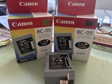 3 OEM Canon tri color cartiridges BC 05 picture