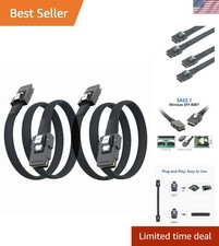 SFF-8087 to SFF-8087 6G Internal Mini SAS Cable for Server Backplane/RAID Car... picture
