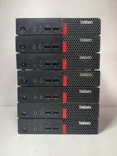 Lot of 7 Lenovo ThinkCentre M910q Micro Intel i5-6500T 8GB RAM WiFi (NO SSD/AC) picture