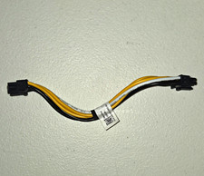 6 Pin to 6 Pin Male Power Cable, 8 in, Black/Yellow/White, 0602-4R picture