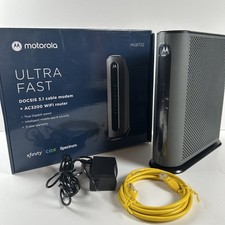 Motorola Ultra Fast DOCSIS 3.1 Cable Modem AC3200 WiFi Router MG8702  - Tested picture