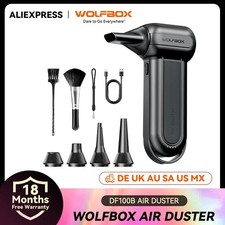 Cordless Compact Rechargeable 3 Speed Air Duster With USB-C & 4  Attachments picture
