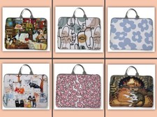 Laptop Sleeve Choice of Designs Case Handle Fit 15 in (bag 30cm x40cm) NEW picture