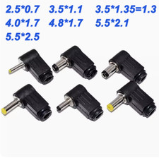 DC Power Connector Right Angle Solder Plug DC Jack Charger Laptop Power Adapter picture