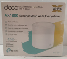 TP-LINK Deco X20 AX1800 Mesh Wi-Fi 6 Router 1800Mbps, Alexa, HomeShield NEW picture