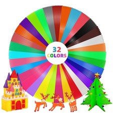 3D Pen Filament Refills 32 Colors 320ft Each Color 10 feet 1.75mm PLA 3D Pen ... picture