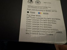 Toner Cartridge Set-4 pack Page yield 7500 black, 6000 other colors picture