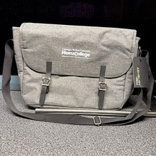 CMU Ashbury Messenger Bag Laptop Carrier Carry On Office Work Shoulder Pack Gray picture