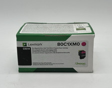Genuine Lexmark 80C1XM0 (801XM) Magenta Extra High-Yield Toner - NEW SEALED picture