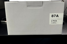 Voredo Brand 87A CF287A Print Toner Cartridge 2-Pack | Black | New picture