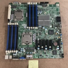 Super Micro Computer X8DTE Motherboard With 2 Chips  picture