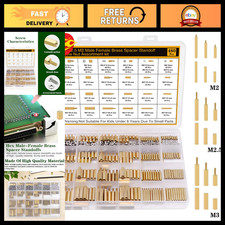 480Pcs M2 M2.5 M3 Standoffs Screws Nuts Kit for DIY Computer Build & Raspberry P picture
