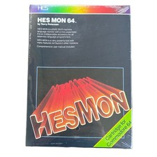 HES MON 64 Commodore 64 Software New Factory Sealed Vintage Hesware C64 HESMON picture