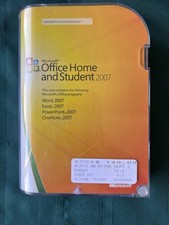 Microsoft Office Home and Student 2007 Word Excel PowerPoint w KEY Lic. 3 Pcs picture