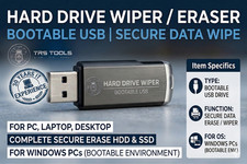 Hard Drive Wiper USB & CD Disk Eraser Delete Nuke Wipe picture
