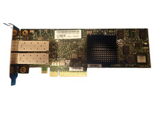 Lot of 2 Dell 0WM7MN Low Profile (PCIe) Express x8 Internal Network Adapter Card picture