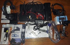 2 HP Docking Station's, Plantronics/Poly Headset, Logitech, & Nexigo Cam Working picture