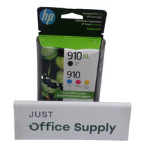 Genuine HP 910 (C/M/Y) - 910XL BK 3JB41AN (4P) Ink Cartridge Exp.2027 F.Shipping picture