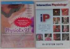 Interactive Physiology 10-System Suite CD-ROM Sealed + PhysioEx 9.1 Laboratory picture