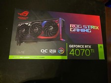 ASUS ROG Strix Gaming OC  Edition GeForce RTX 4070 Ti 12GB - GPU picture