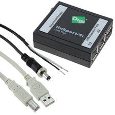 DIGI 301-1010-44 Interface Module Hubport/4c USB 2.0 10-28V Input B Connector picture