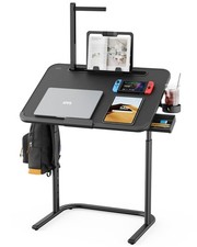 SAIJI Tilt Height Adjustable Laptop Tray Table Extra Large picture