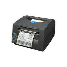 CITIZEN, BARCODE PRINTER, CL-S521 TYPEII, DT, 203DPI WITH PREMIUM LAN, GRAY picture